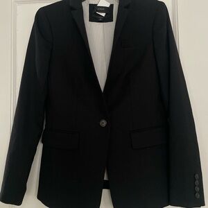 J. Crew Women's Classic Black Blazer 0